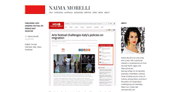 Desktop Screenshot of naimamorelli.com