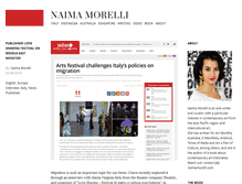 Tablet Screenshot of naimamorelli.com